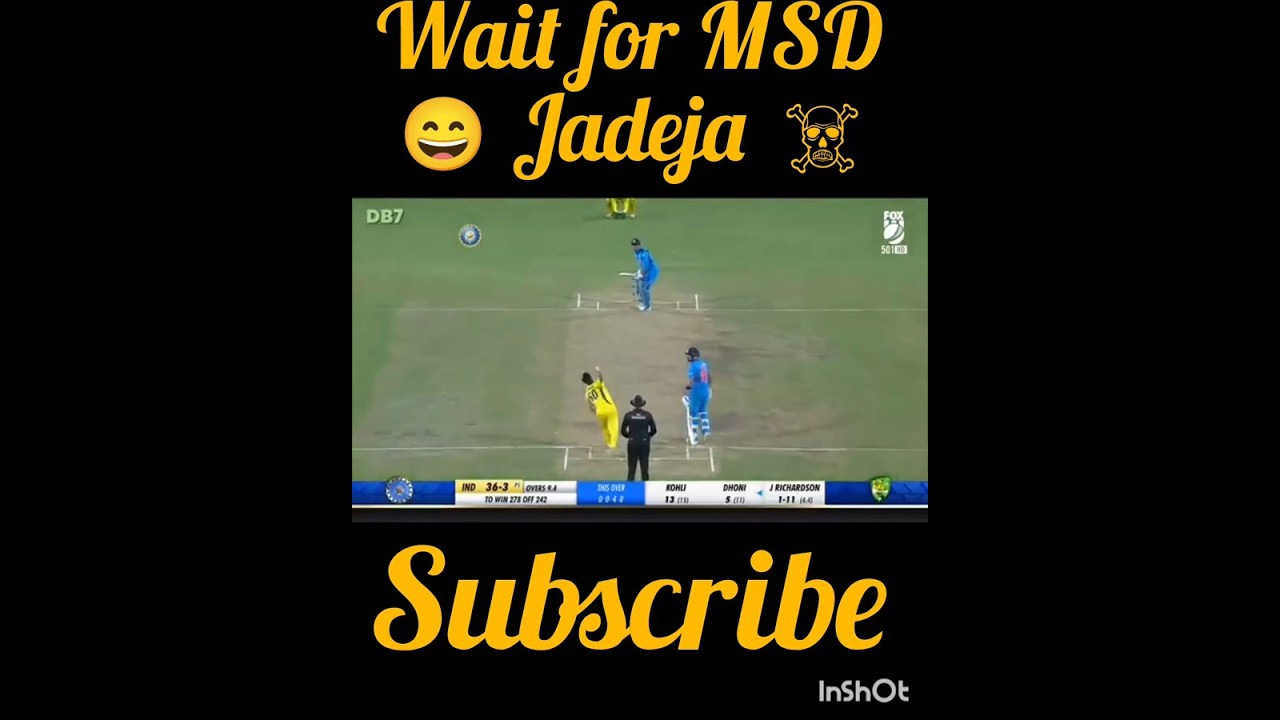 MSD and Jadeja batting 😱#trendingshorts #cricket #msdhoni