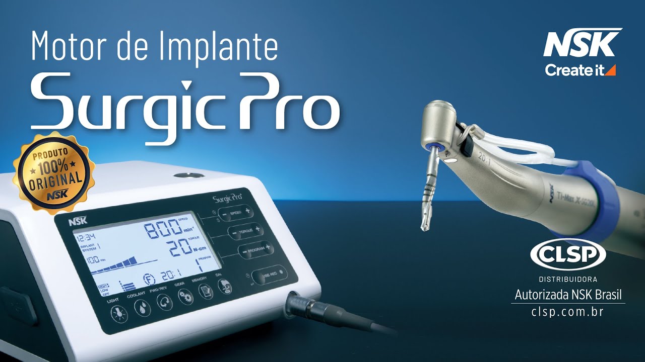 Motor de Implante SURGIC PRO - CLSP Distribuidora