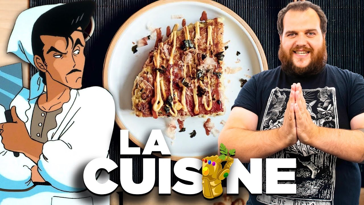 OKONOMIYAKIS façon LUCILE AMOUR ET ROCK N ROLL !  (Okonomiyaki et sauce okonomi maison)
