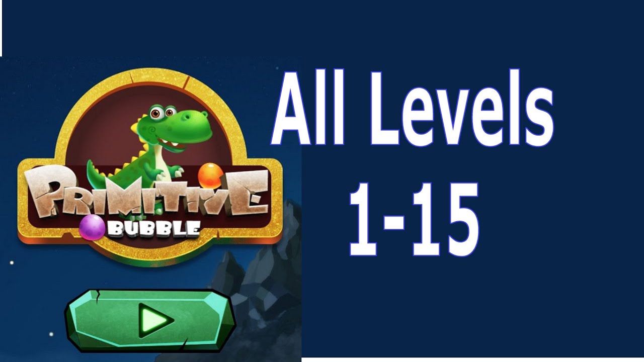 Dragon Pop Bubble Shooter ALL Levels 1 to 15 | Gameplay | Primate Bubble