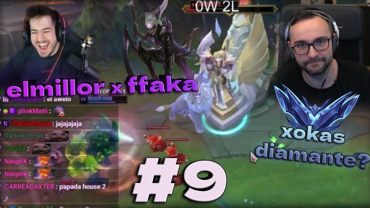 XOKAS SUBE A DIAMANTE | Mejores Momentos LoL España | Recaleamos #9