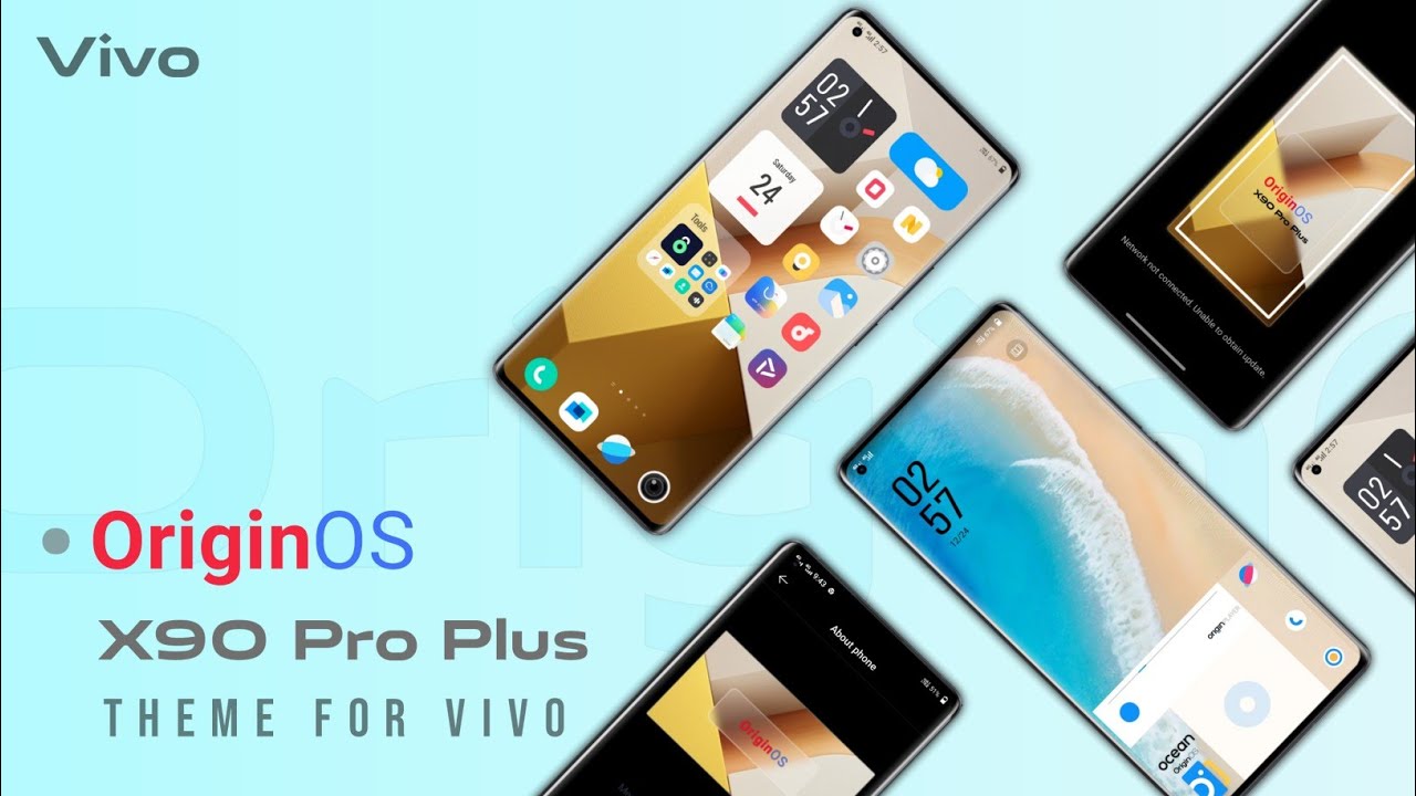 OriginOS × X90 Pro Plus Theme For Vivo All Devices | Vivo Theme | #vivotheme  #theme #vivox90pro