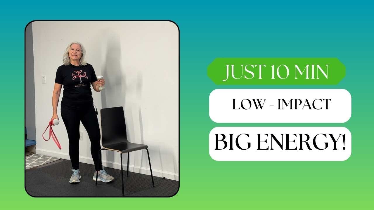 Bad Day? This Chair Workout Will Boost Your Energy & Confidence Fast
