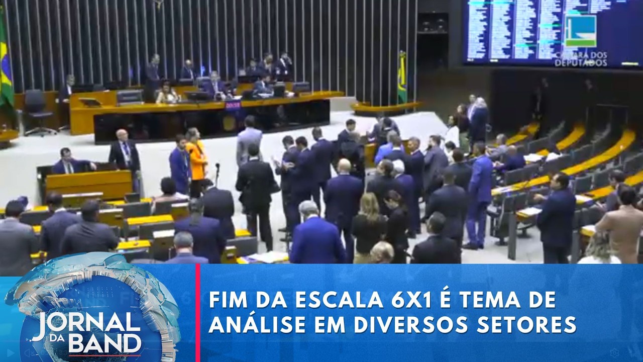 Setores estudam impactos do fim da escala 6x1 | Jornal da Band