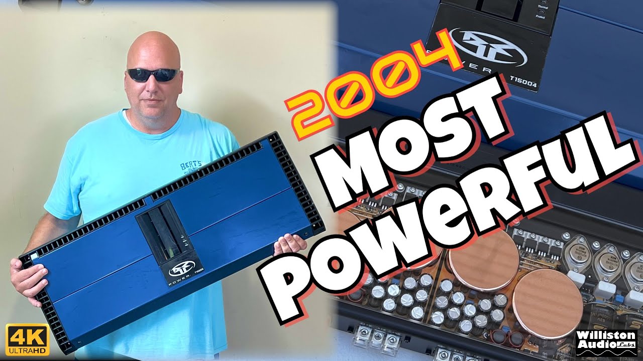 The 2nd MOST POWERFUL Four Channel Rockford Fosgate Amp EVER! T15004