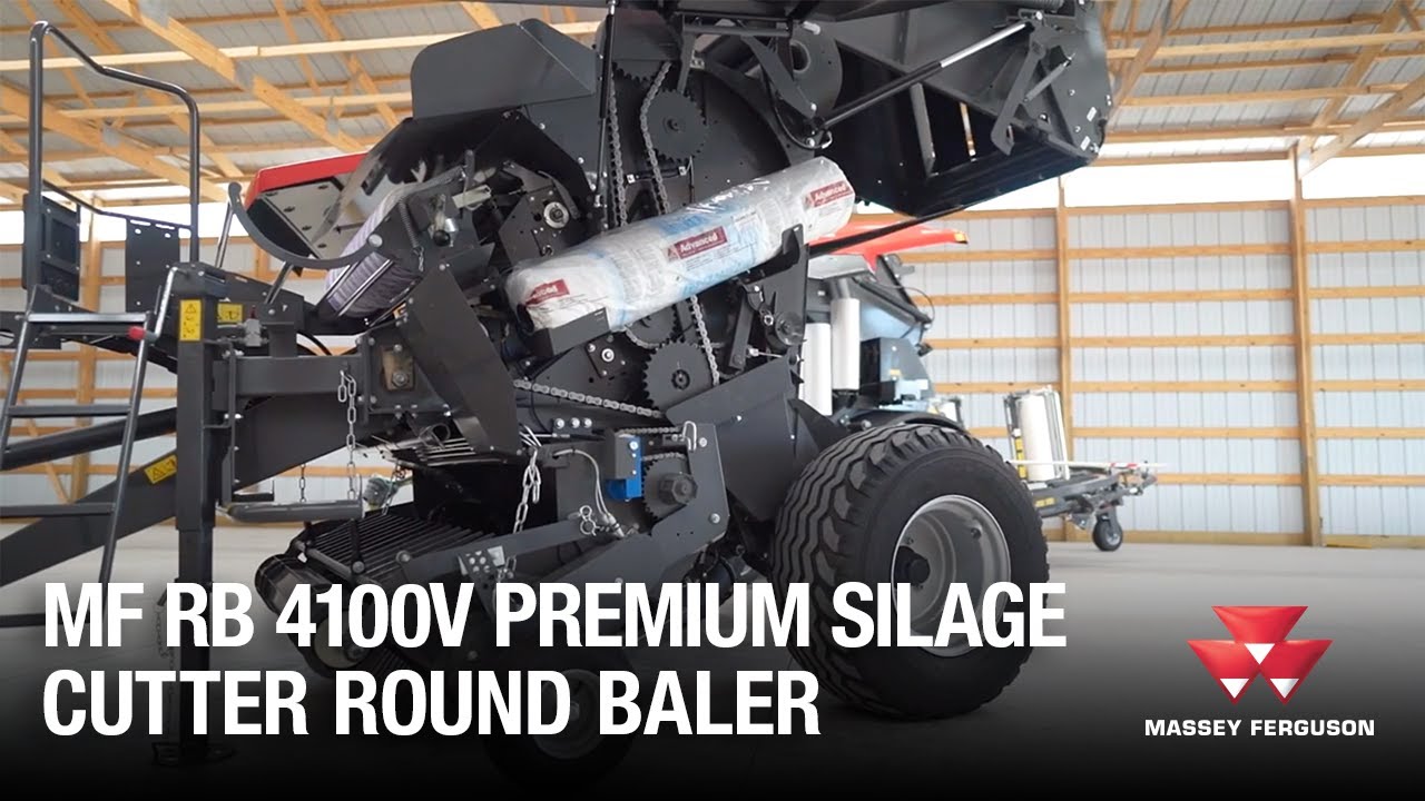 MF RB 4100V Premium Silage Cutter Round Baler