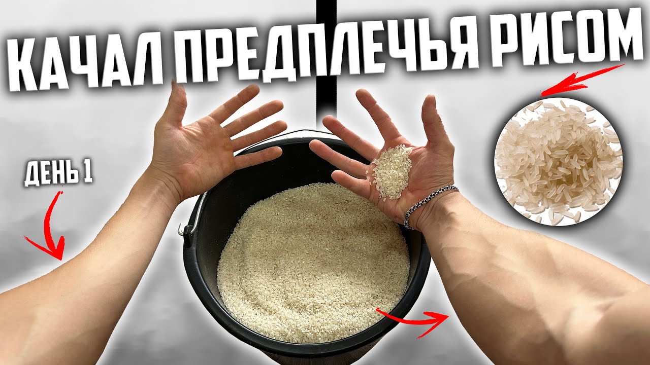 30 ДНЕЙ ПОДРЯД КАЧАЛ ПРЕДПЛЕЧЬЯ РИСОМ, ВОТ ЧТО ВЫШЛО!