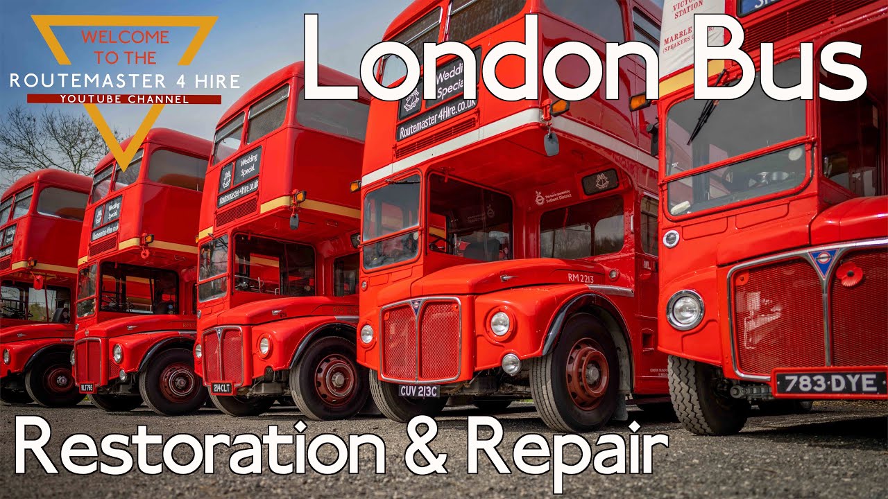 Vintage London Double Decker Bus Restoration & Repair | How We Restore Our Buses