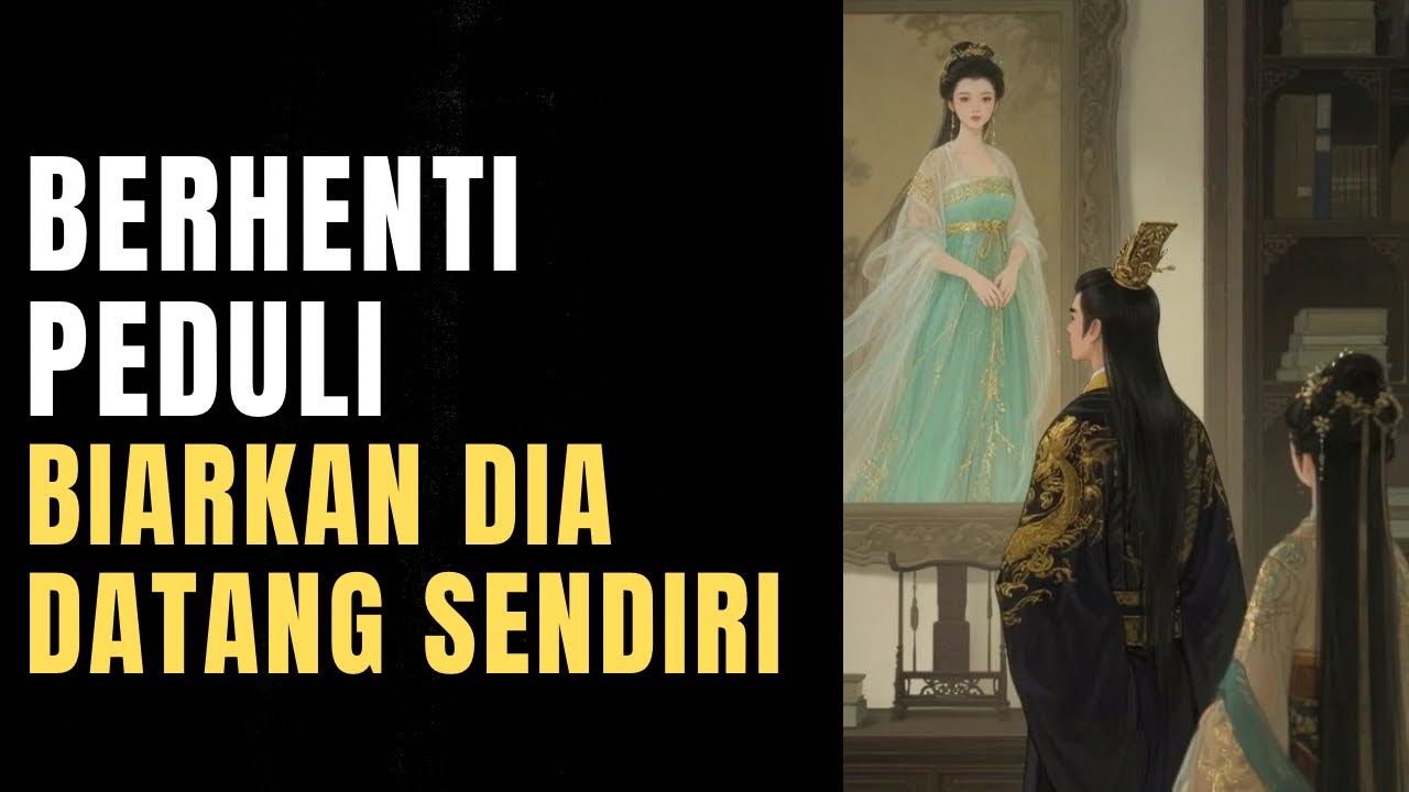 Biarin Dia Datang Sendiri, di Saat Kamu Sudah Tidak Peduli