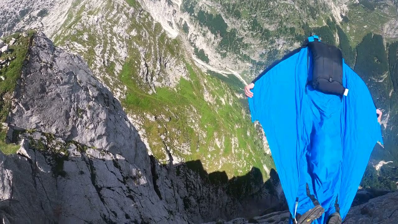 Rombon | wingsuit BASE | Slovenia | 4K