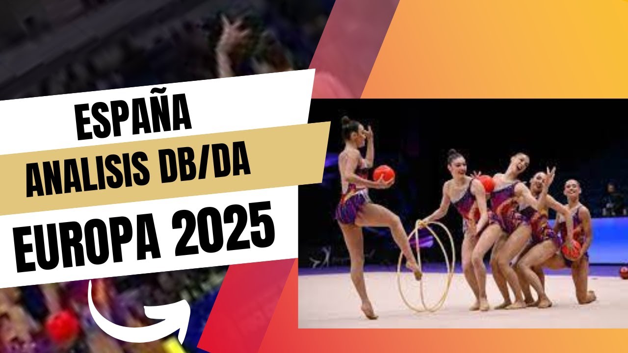 Gimnasia rítmica. ESPAÑA 3 pelotas y 2 aros. RIO 2025. NOTAS DE, DA, R, CC, CR DB.#gimnasiarítmica