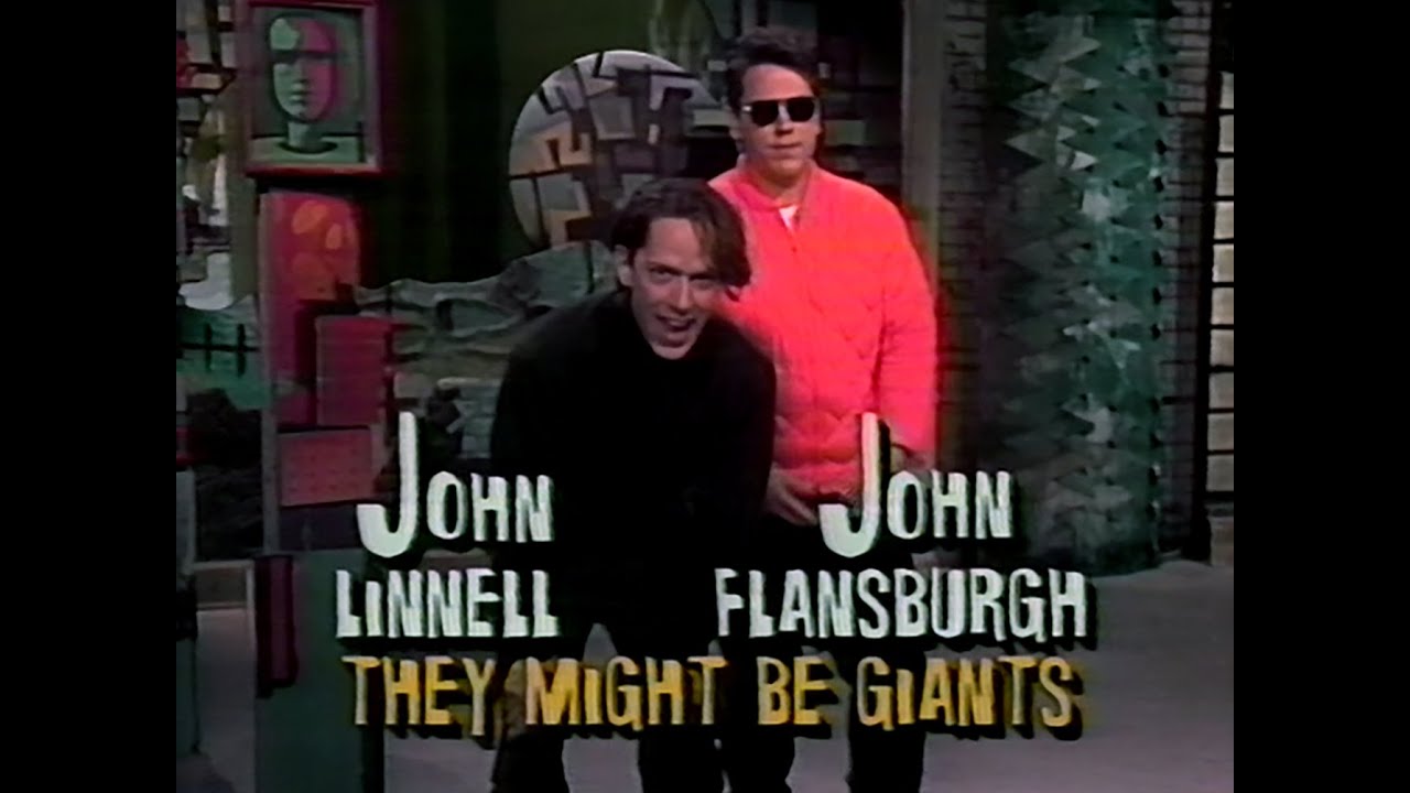 They Might Be Giants Hosting MTV's 120 Minutes - March 14, 1993 [60fps]