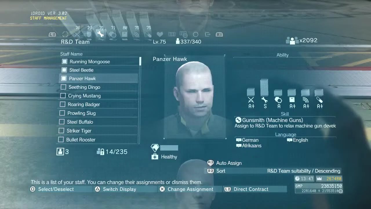 Metal Gear solid 5 the phantom pain