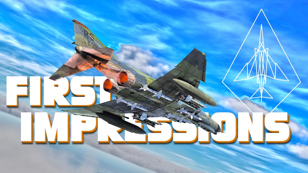 First Impressions | Heatblur Simulations F4E Phantom II #dcsworld #dcs