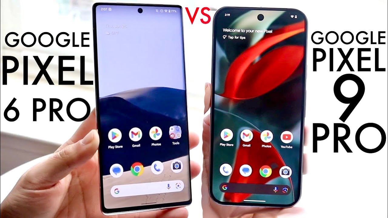 Google Pixel 9 Pro Vs Google Pixel 6 Pro! (Comparison) (Review)