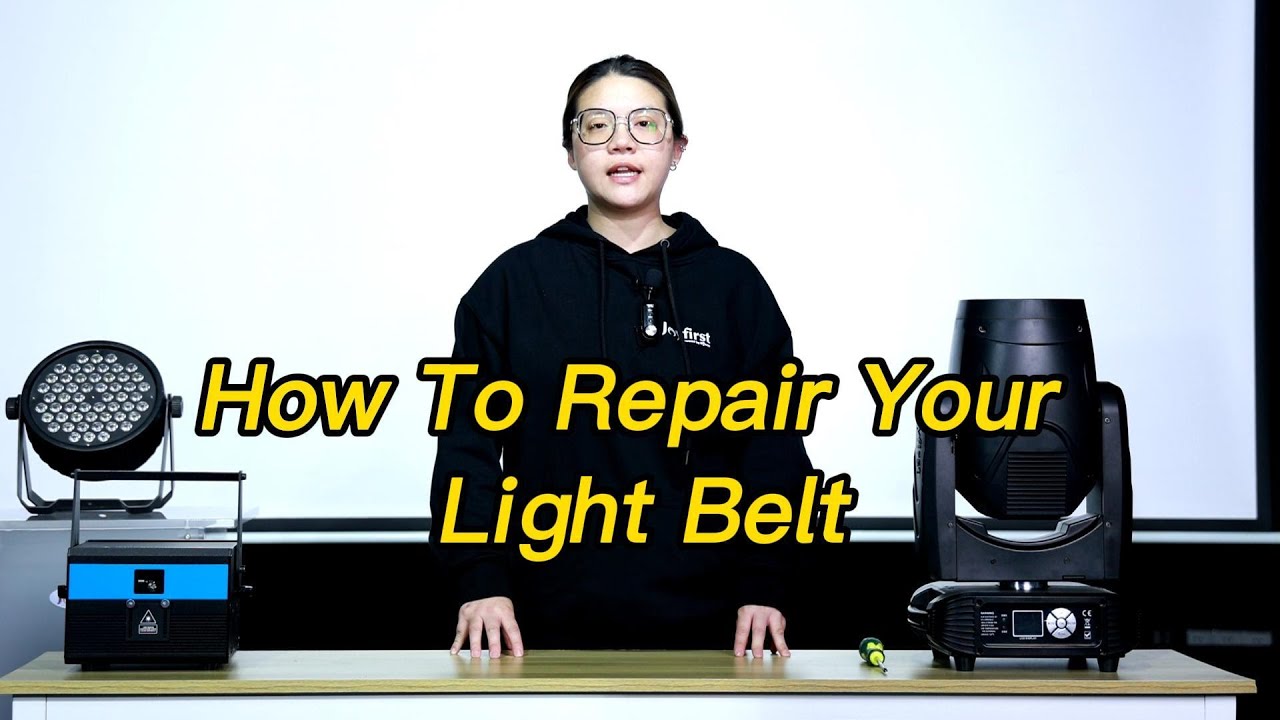 How To Repair The Belt Of Moving Head Light