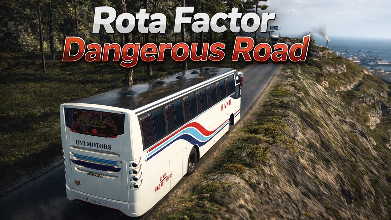 Big Sea | Rota Factor | Dangerous Road | ETS2 v1.57.2.4s | Euro Truck Simulator 2 (No Commentary)