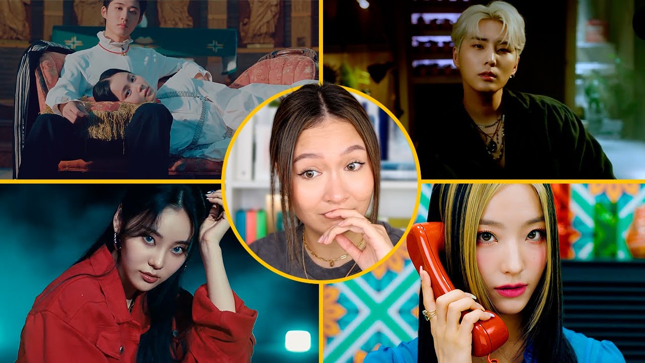 REACTING TO FROMIS_9, LOONA, YOUNG K, LEE HI FT BI: CUOK