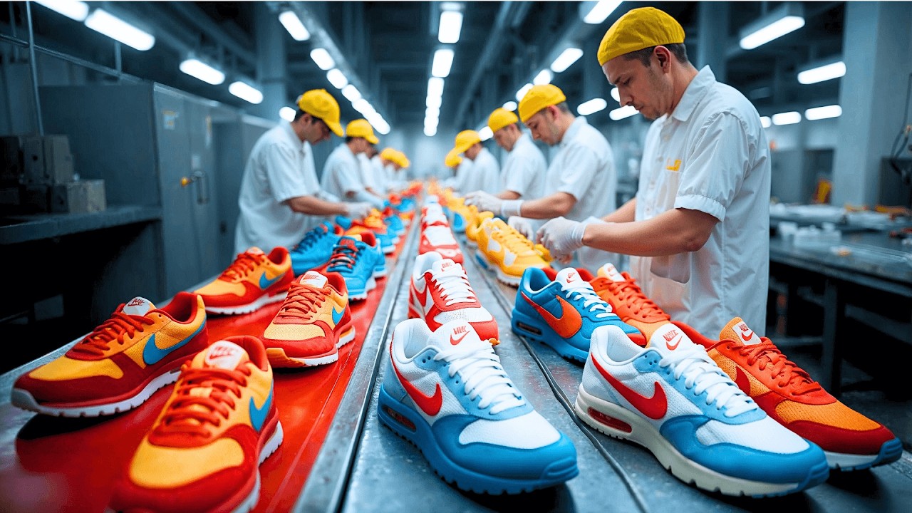 🔥 ¿Cómo se fabrica una zapatilla NIKE? | Lo que ves es solo la MITAD de la HISTORIA…