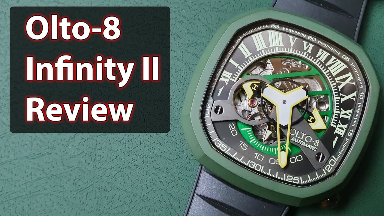 Olto-8 Infinity II Watch Review: Form over Function?
