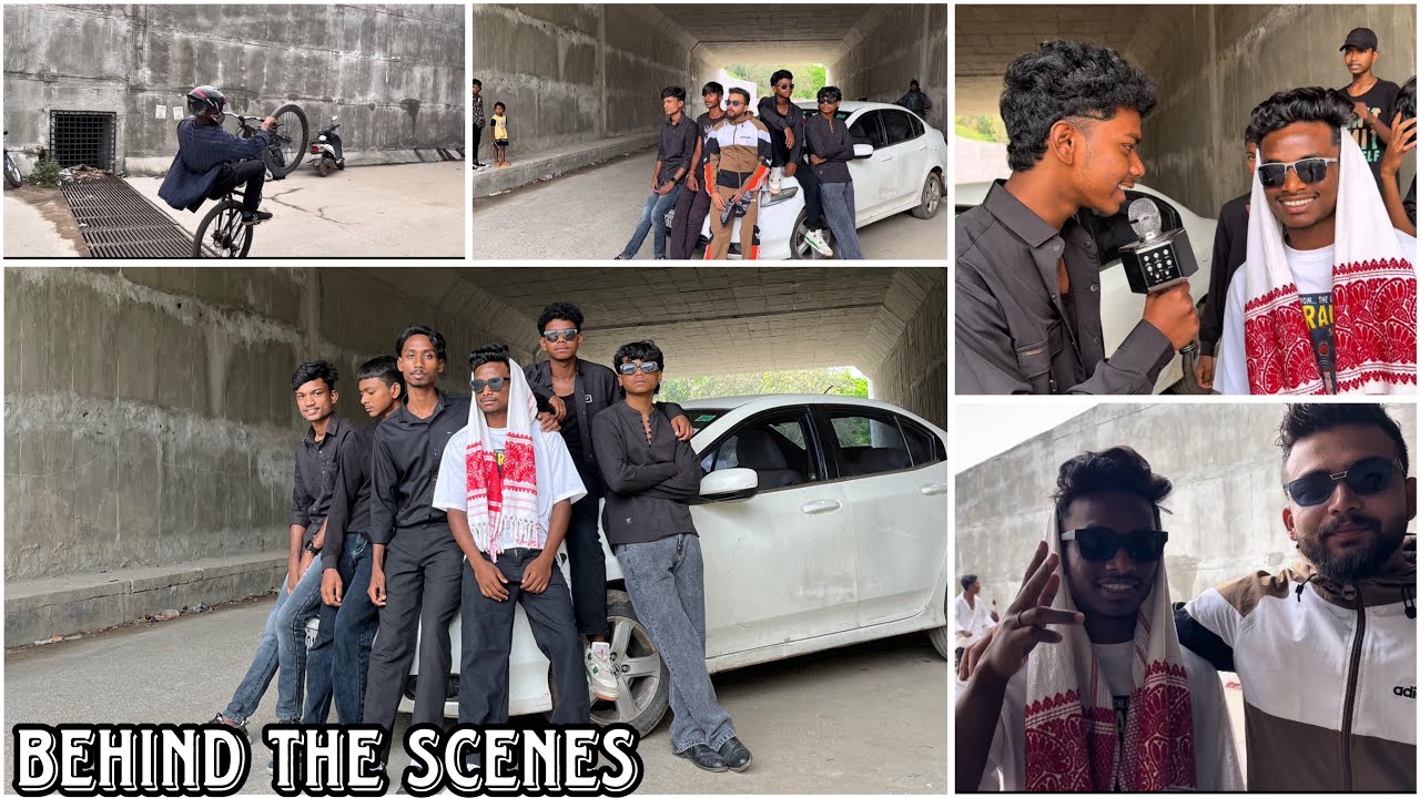 Behind the scenes of jaane de chor by maya rnc and tribal g7