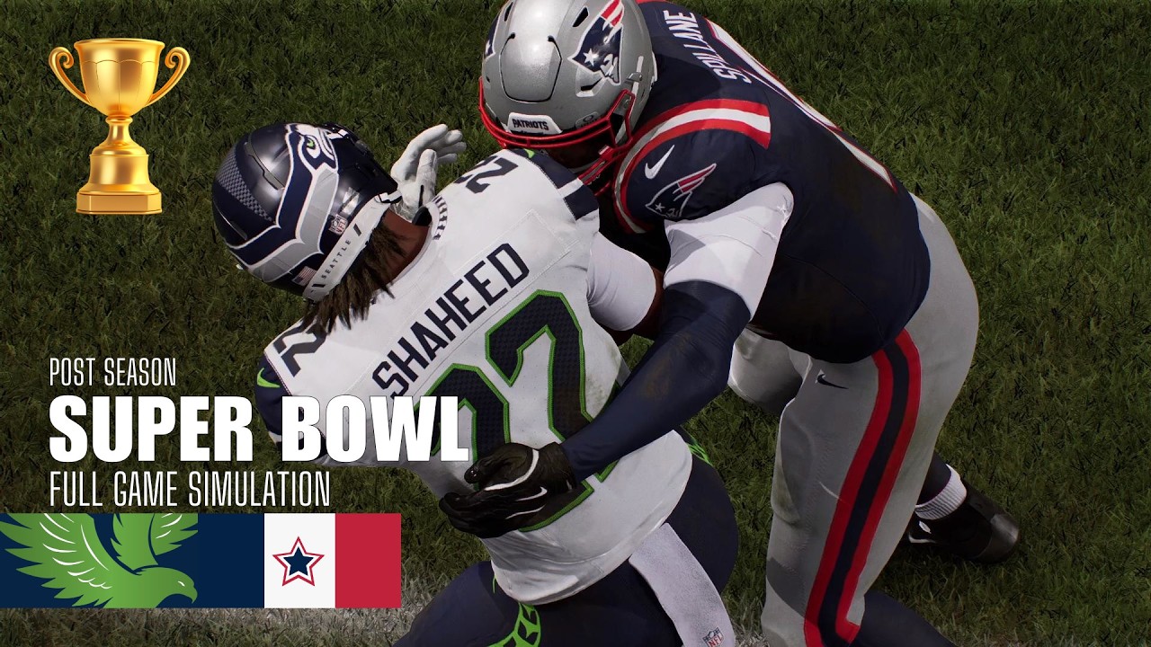 Seahawks vs. Patriots | 2025 Season Super Bowl | Madden NFL 26 Simulation