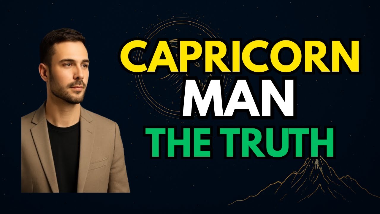 Capricorn Man Decoded ♑: Personality, Love & Career Secrets