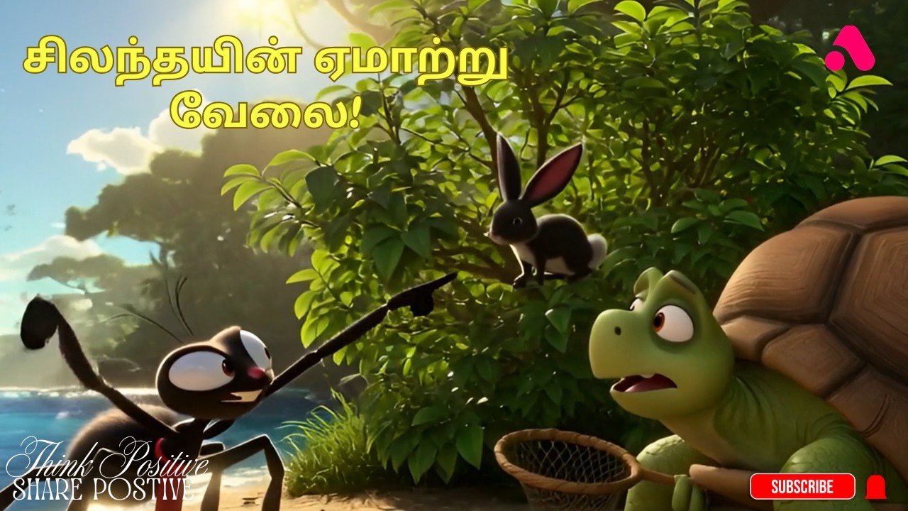 Moral Story | சிலந்தியும் ஆமையும் #tamil #tamilstory #viral