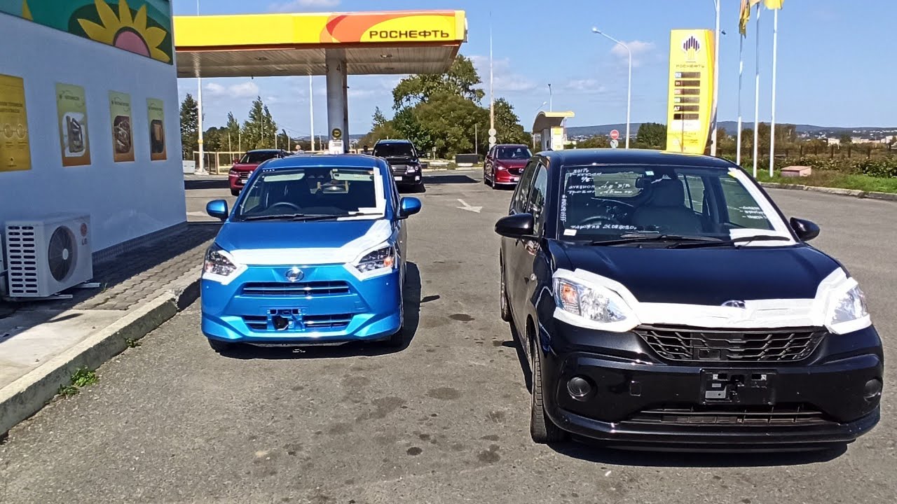 Пол страны на Daihatsu Mira e.s TOYOTA Passo. перегон Уссурийск - Ачинск.