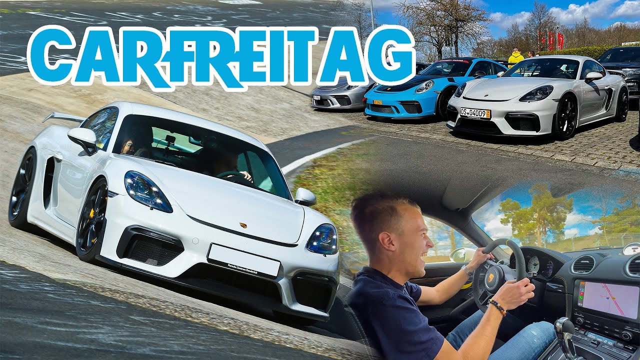 Gestern GEKAUFT, heute NORDSCHLEIFE! 718 GT4