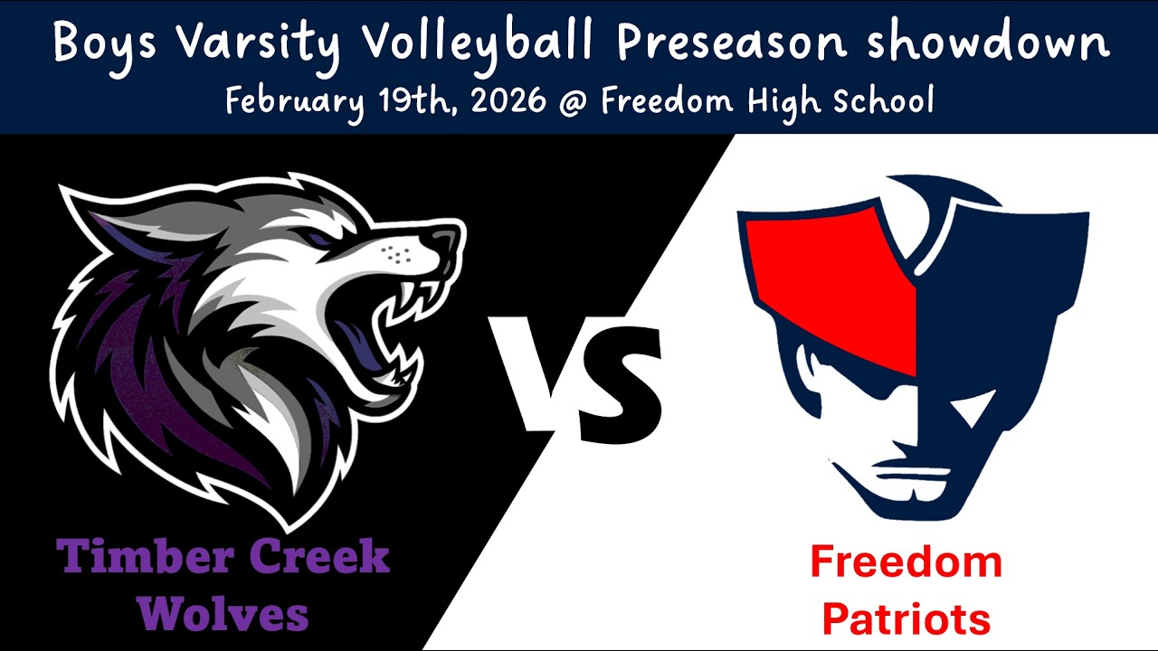 TCHS vs FreedomHS 2026.02.19 Boys Varsity Volleyball Pre-season Showdown