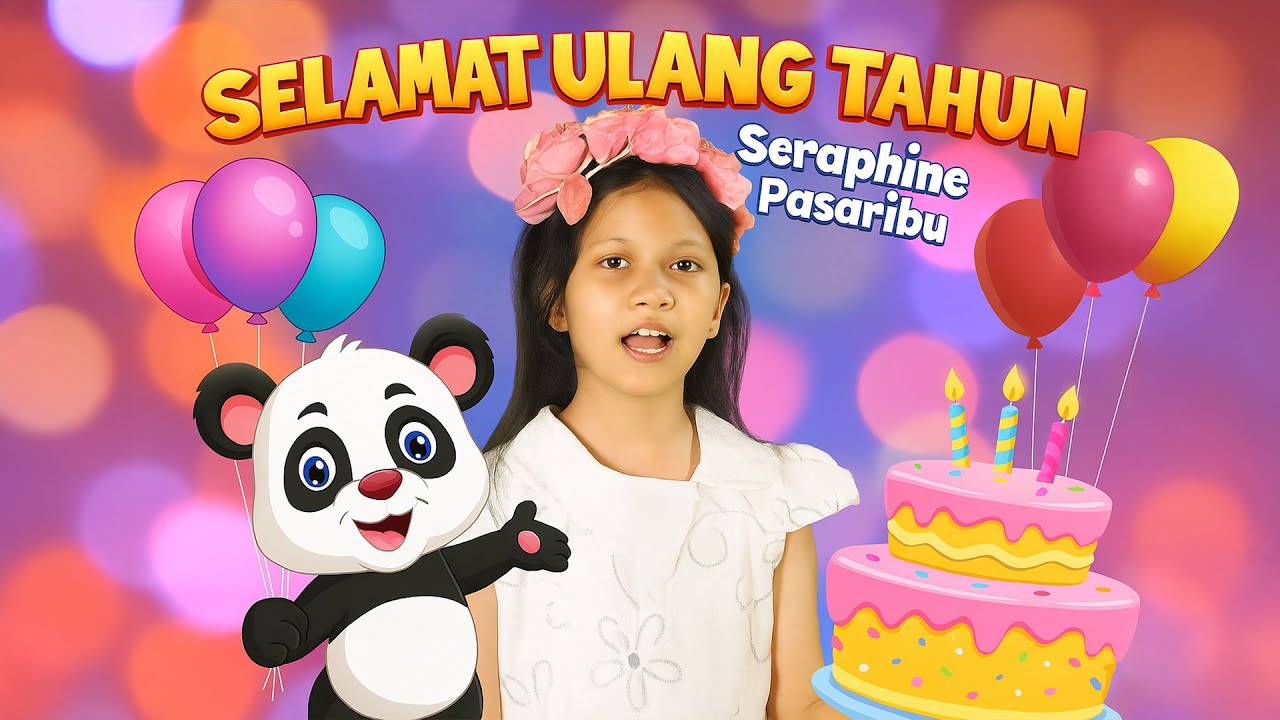 Lagu Anak Indonesia - SELAMAT ULANG TAHUN - Seraphine Pasaribu