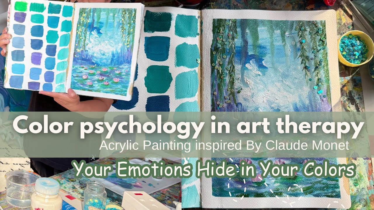 Арт-терапия для эмоционального равновесия | Как цвет помогает исцелиться #арттерапия