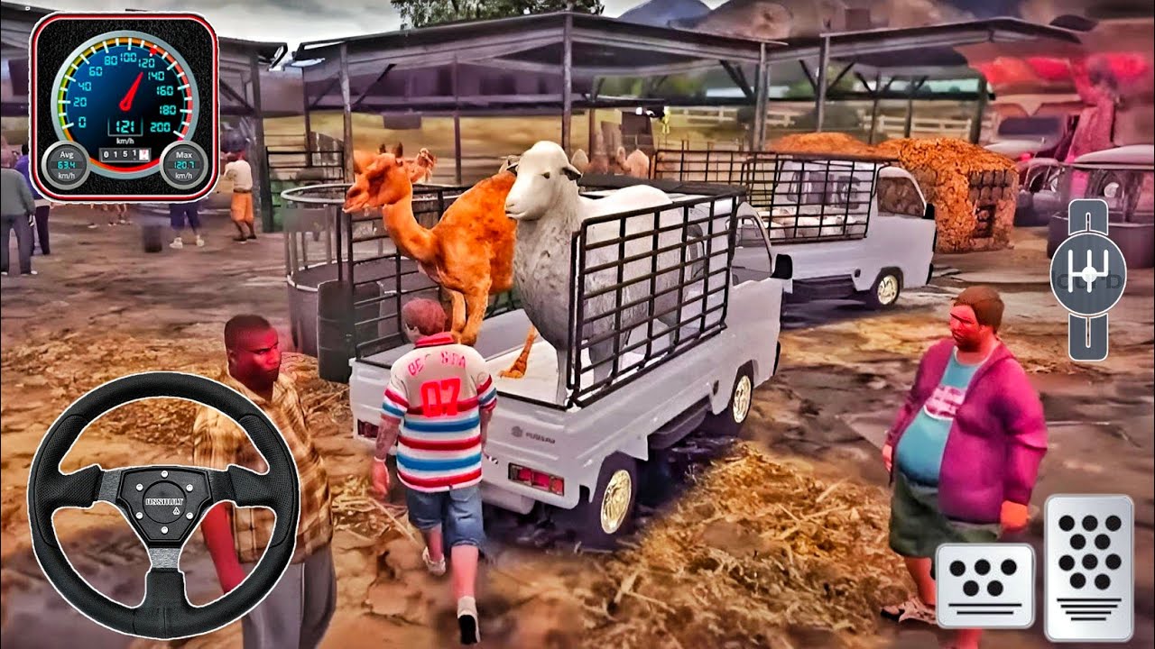 Animal City Transport Driving 3D ! Animal truck game: Cargo Truck - Android Gameplay