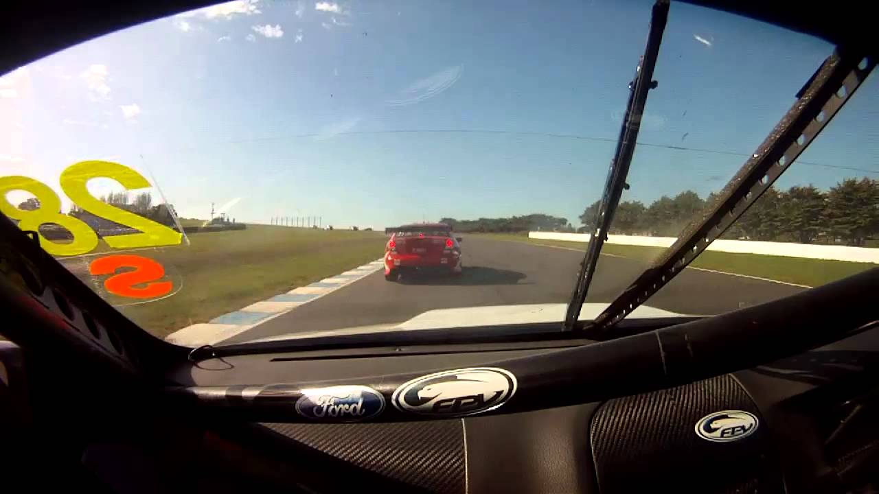 2013 V8 Kumho Touring Car Series - Phillip Island r3 On board Matthew White