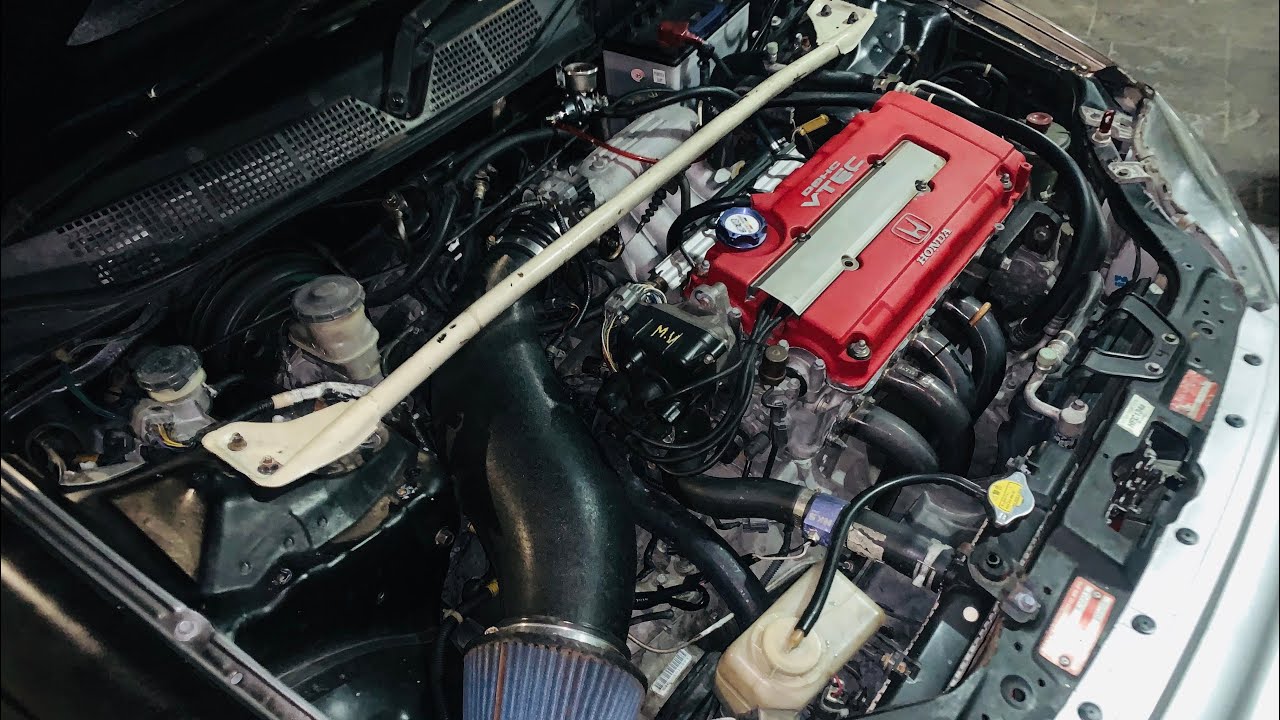 HONDA CIVIC EK99 B16B VTEC KICKED IN!