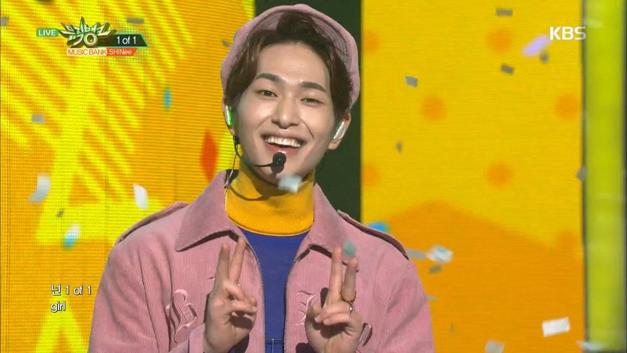MUSIC BANK 뮤직뱅크 - SHINee - 1 Of 1.20161021