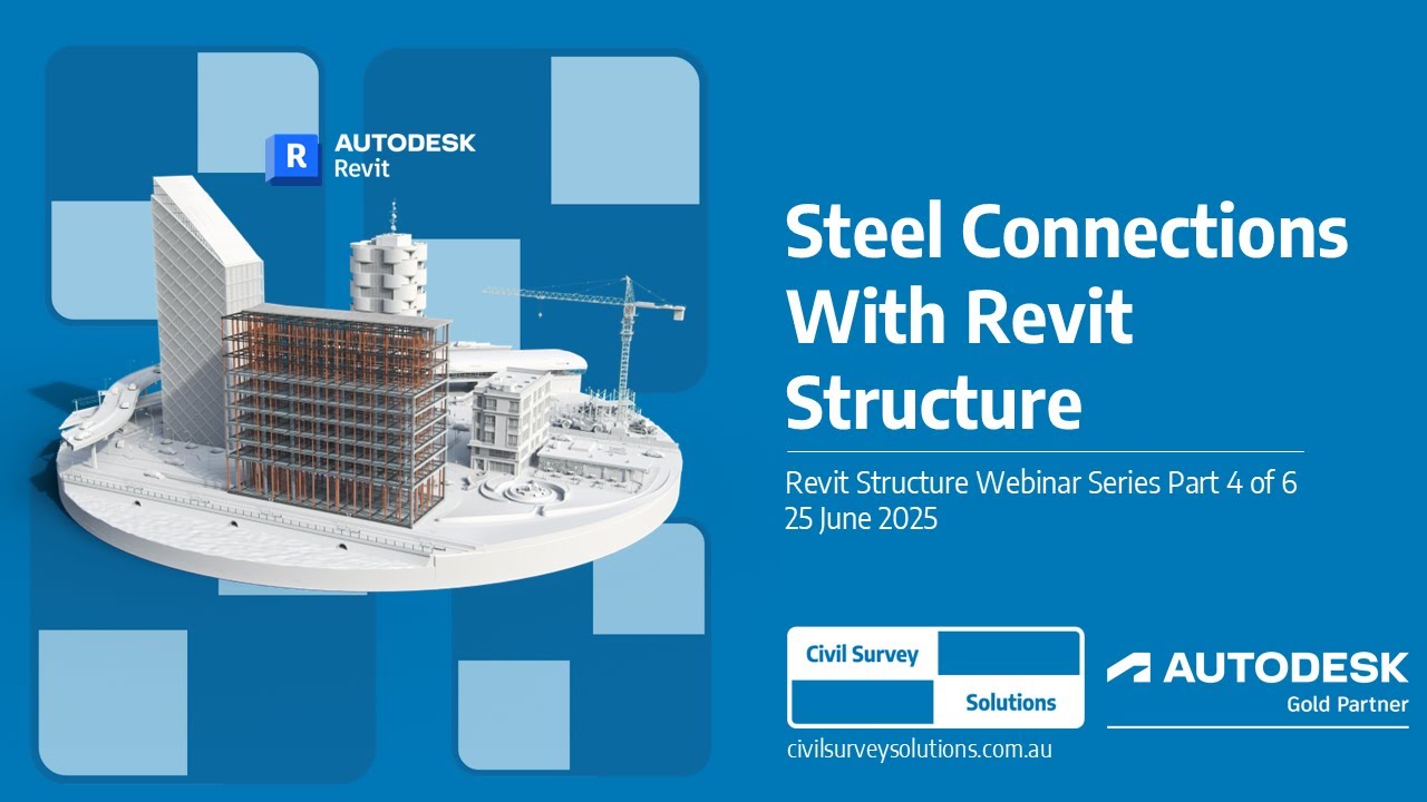 Webinar: Steel connections with Revit Structure