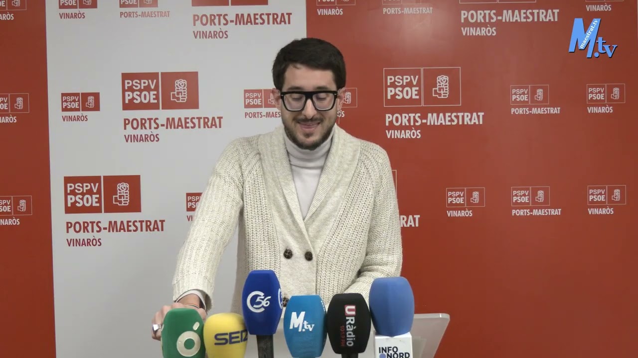 Maestrat Tv - Vinaròs - Roda de Premsa del PSPV-PSOE