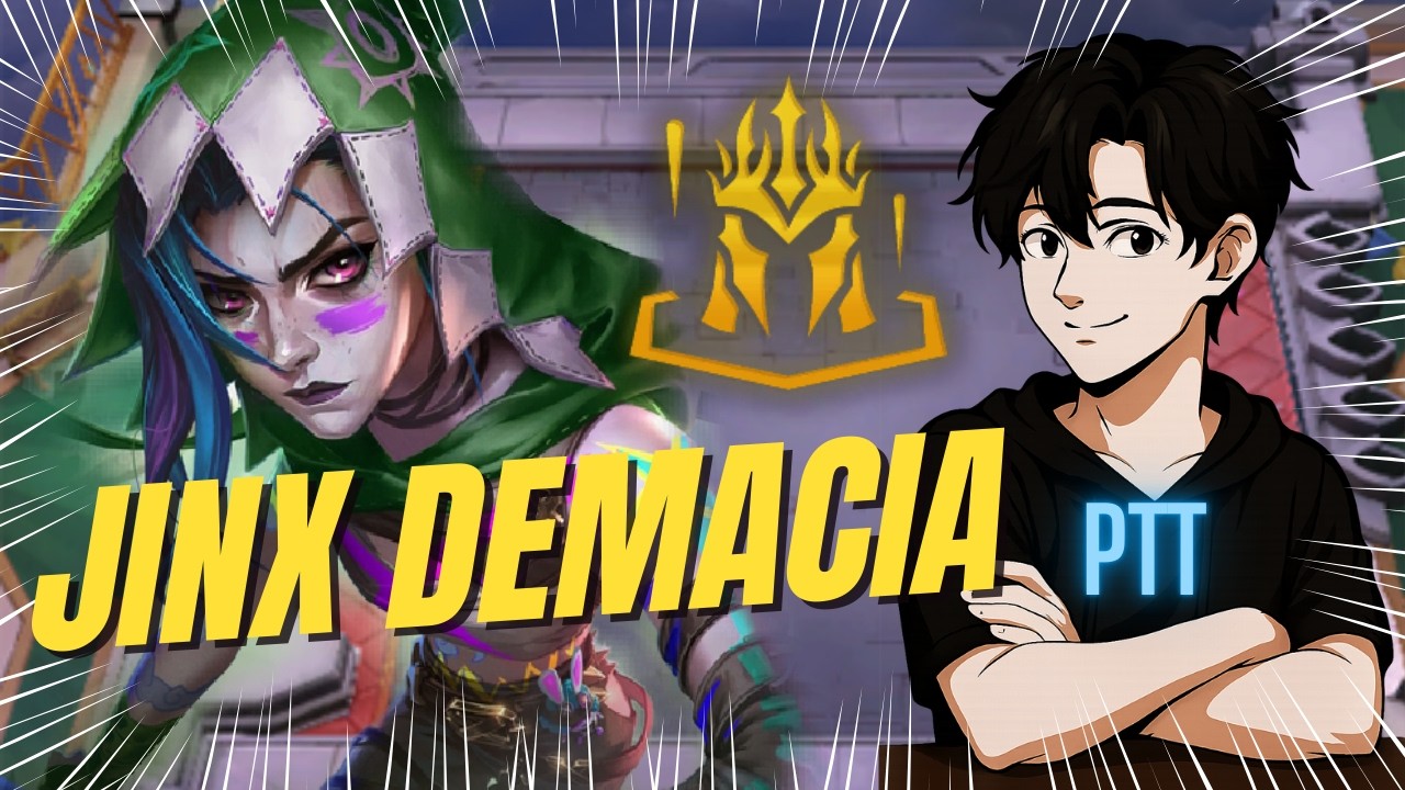 JINX 3 ⭐ DÙNG LÕI VƯƠNG MIỆN DEMACIA KẸP WARWICK DUO CARRY SIÊU LỖI | ĐẤU TRƯỜNG CHÂN LÝ MÙA 16