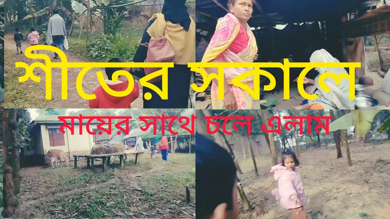 শীতের সকালে মায়ের সাথে কোথায় চলে এলাম 🥰|Daily  vlog | Travel vlog | Family vlog  🤣 