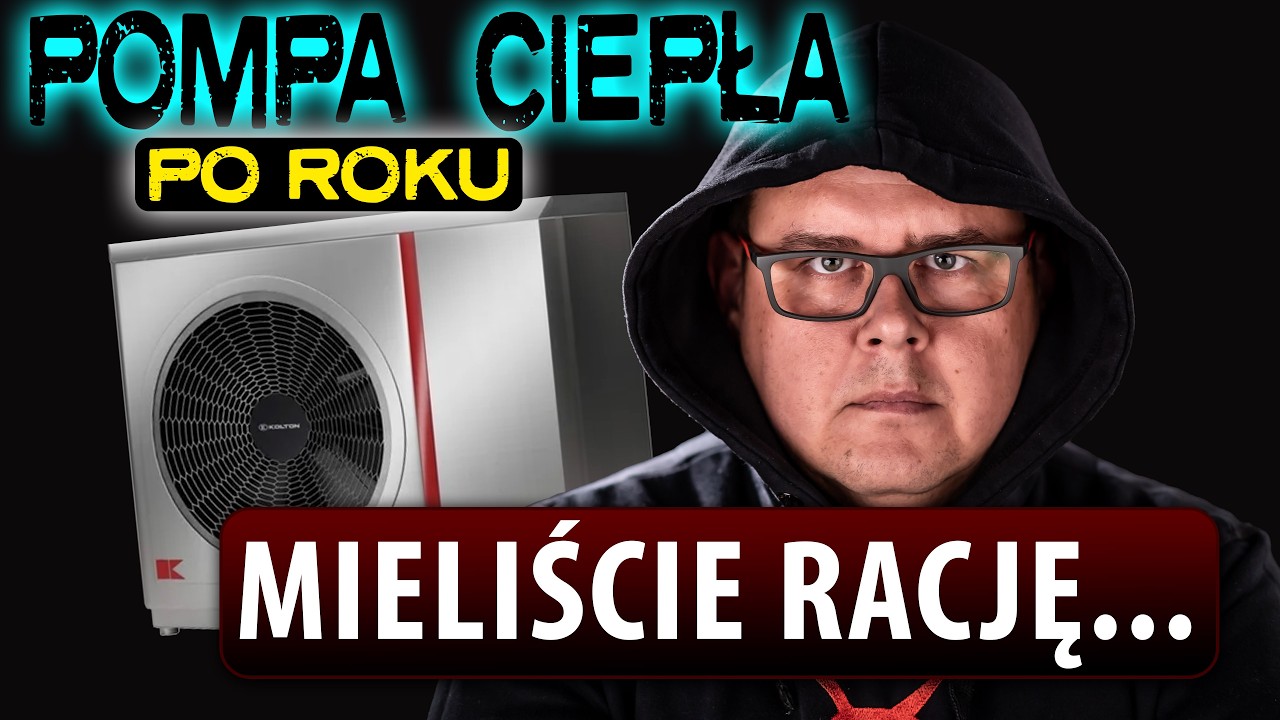 NIE DZIAŁA JAK M&Oacute;WILIŚCIE - POMPA CIEPŁA KOŁTON PO ROKU - Działa lepiej!!!