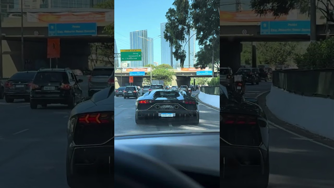 Aventador Ultimae com o ronco mais bonito do Brasil