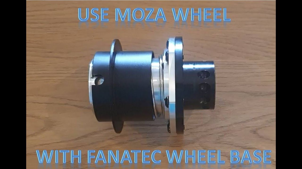 Use a Moza Wheel With a Fanatec (QR1) Wheel Base