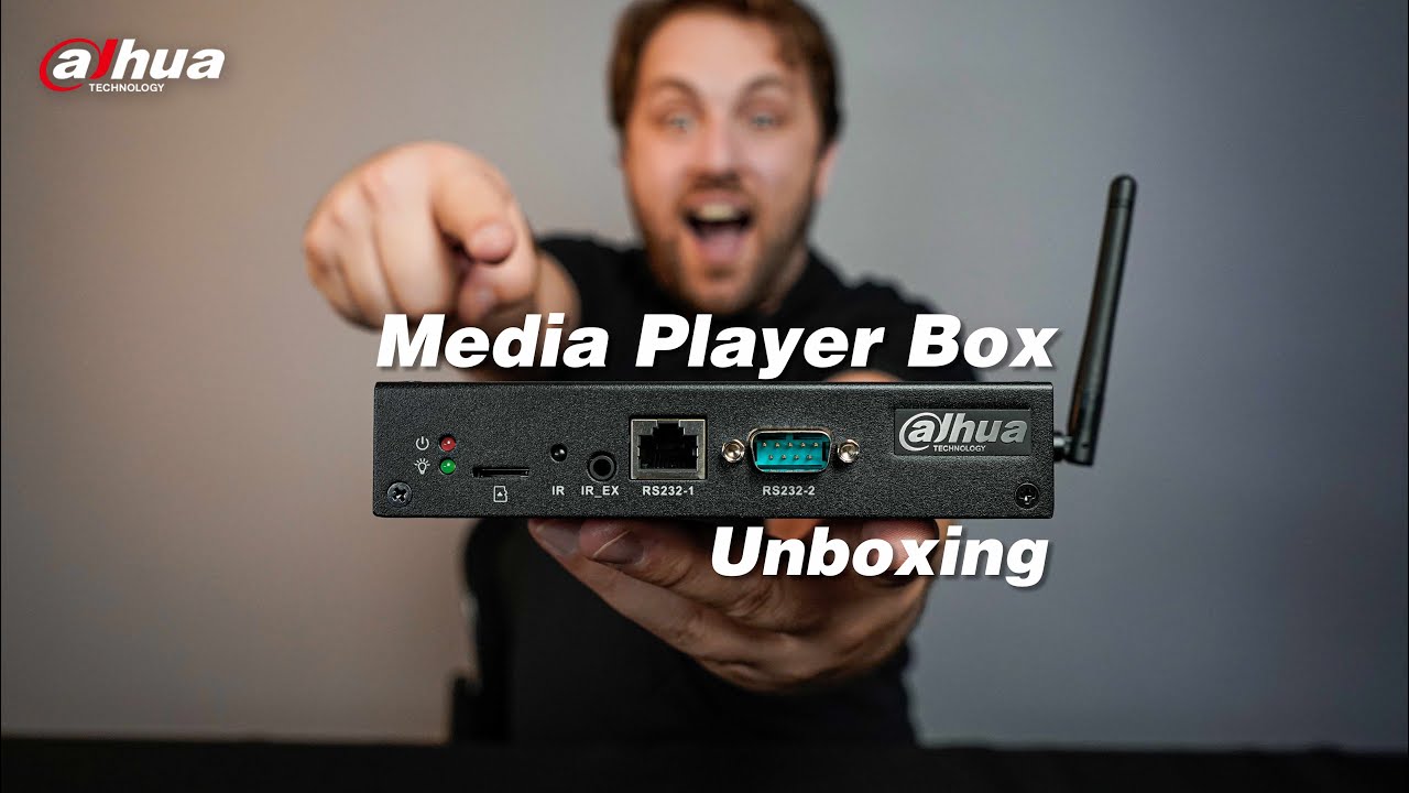 Dahua Media Player Box Unboxing