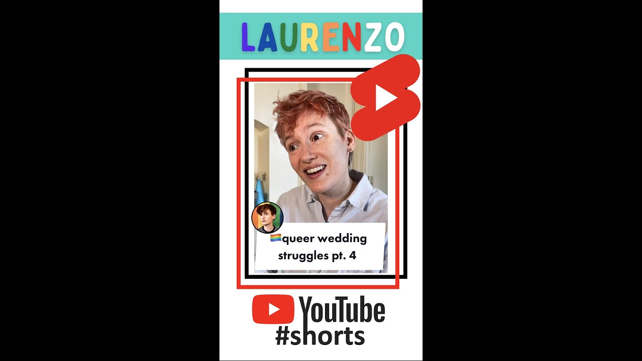🏳️&zwj;🌈queer wedding struggles pt.4 #comedy #shorts #lgbt SUBSCRIBE TO MY CHANNEL!
