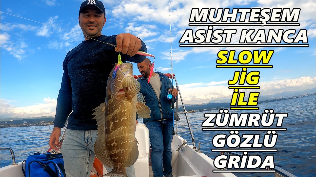 Slow Jig İle Grida Avı. Bu Asist Kancalar Çok Can Yakacak!!!