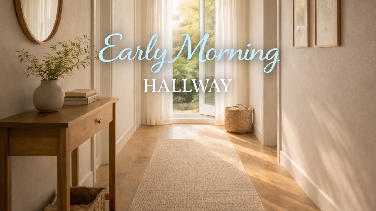 Early Morning Hallway | Calm Ambience 🌿