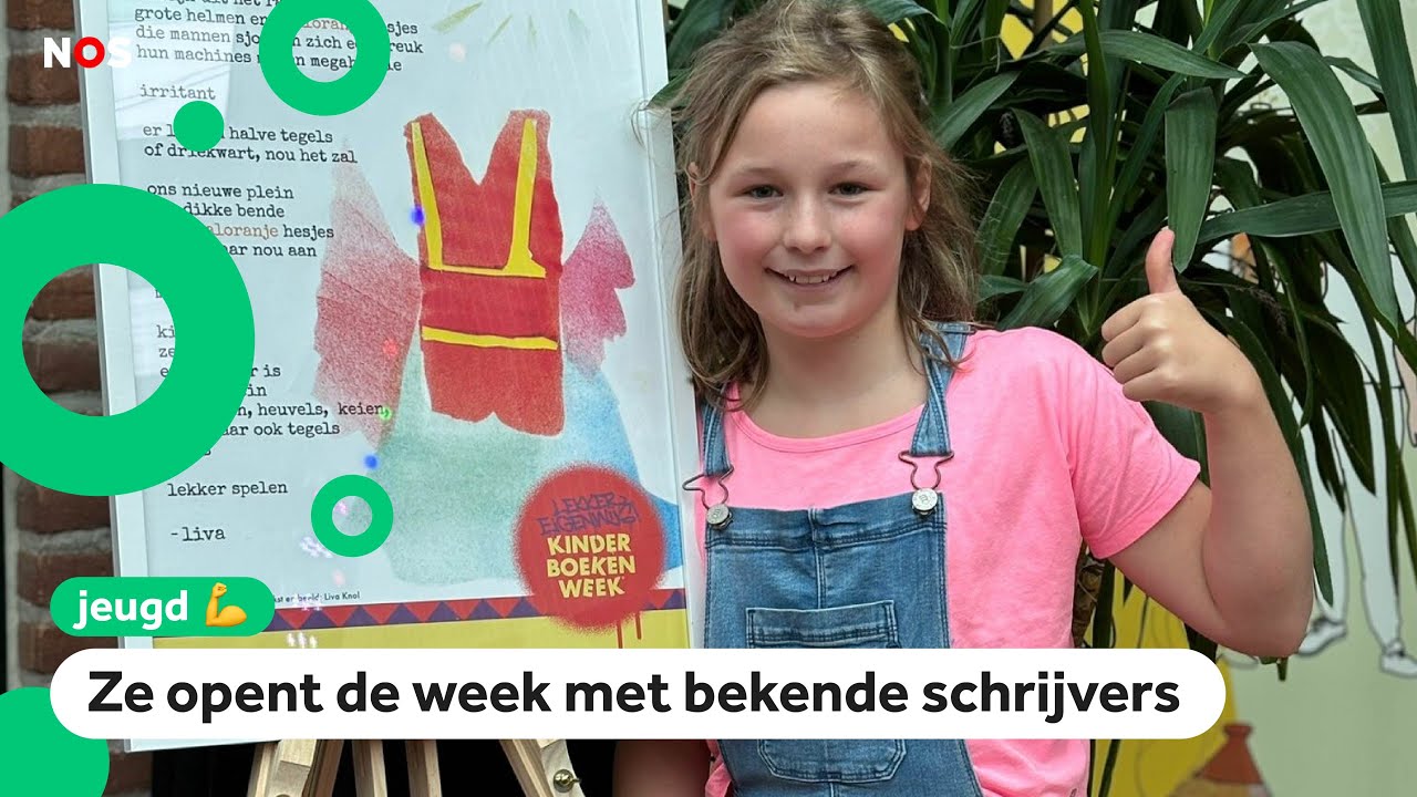 Liva schreef het gedicht van de Kinderboekenweek