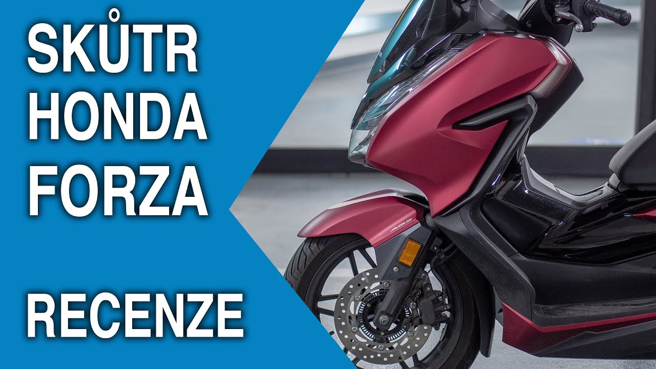 SKÚTR HONDA FORZA 125 || 2020 RECENZE